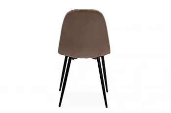 Sedia stile nordik finitura Beige