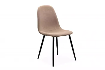 Sedia stile nordik finitura Beige