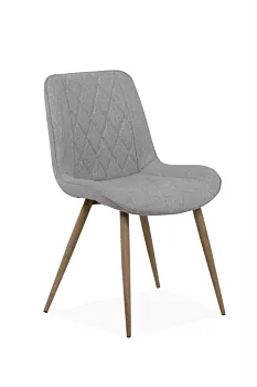 Sedia nordik finitura Grigio chiaro