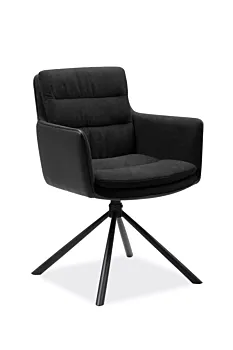 Elegante Sedia di design, colore Nero in offerta 