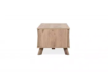 Tavolino stile nordico, finitura Quercia del Nord conveniente