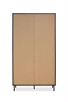 Elegante Vetrina a 2 ante finitura Blu scuro in offerta 