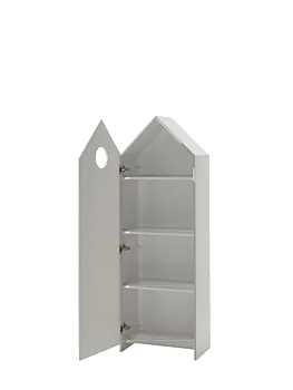 Armadietto per bambini, 58x172x37 h cm, color Bianco