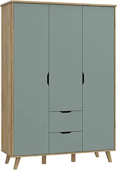 Armadietto Agave e Rovere, stile nordico, con cassetti Zenzero Shop