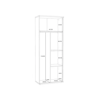 moderno armadietto bianco in sconto