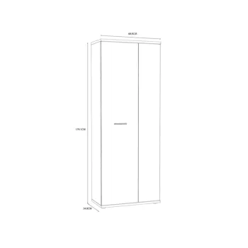 moderno armadietto bianco in sconto
