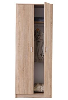 Armadietto multiuso 2 ante, finitura Rovere