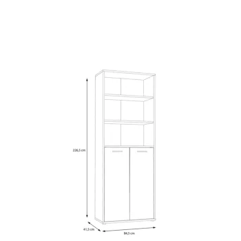 Armadio libreria in sconto