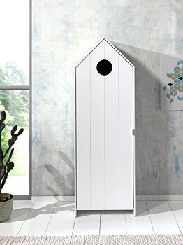 Armadietto per camerette moderno, disponibile in 4 finiture