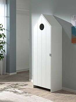 Armadietto per camerette moderno, disponibile in 4 finiture