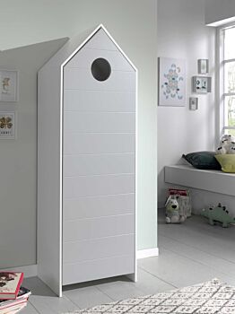 Armadietto per camerette moderno, disponibile in 4 finiture