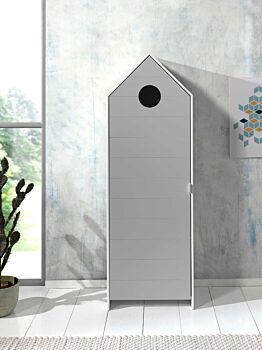 Armadietto per camerette moderno, disponibile in 4 finiture