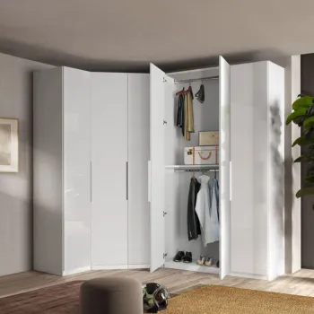 cabina armadio bianca scontata