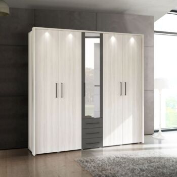 Armadio conveniente moderno 5 ante 