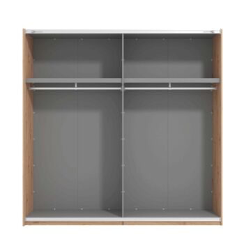 armadio rovere grigio moderno