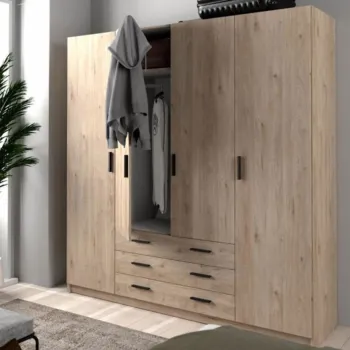 armadio con ripiano interno 