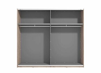 Armadio scorrevole con specchio stile industry