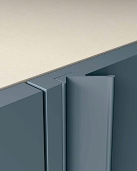 Armadio Petrolio 6 ante battenti, design moderno