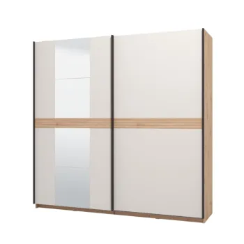 armadio rovere con specchio