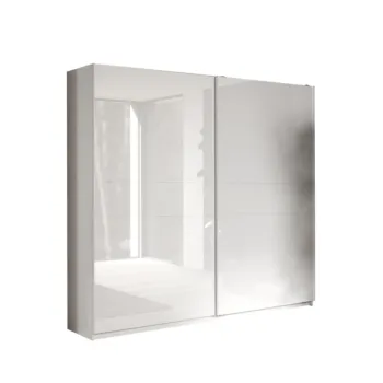 armadio bianco moderno laccato