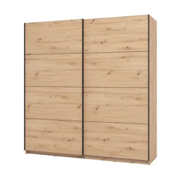 armadio rovere naturale scorrevole