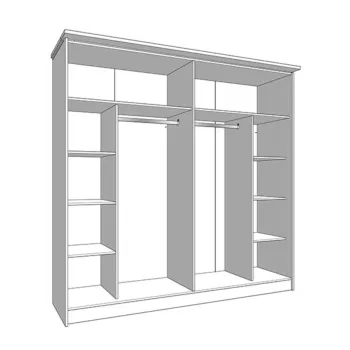 armadio in stile contemporary