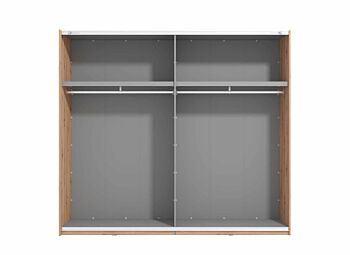 armadio moderno rovere scuro, stile industry