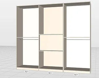 Armadio con tv girevole, finitura Bronzo, prevendita a prezzo scontato, spedizione gratuita