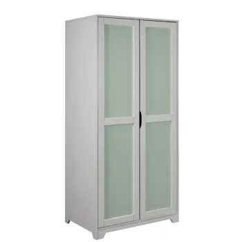 Armadio per cameretta, Grigio chiaro e Salvia, 92x59x205 h cm Zenzero Shop