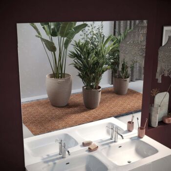 mobile a terra bianco per bagno