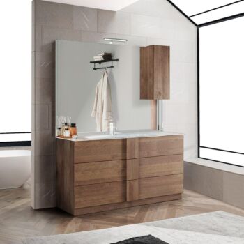 Spazioso Mobile da bagno 3 cassetti L.100 cm, novità
