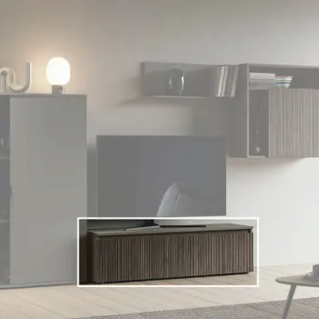 porta tv cannettato