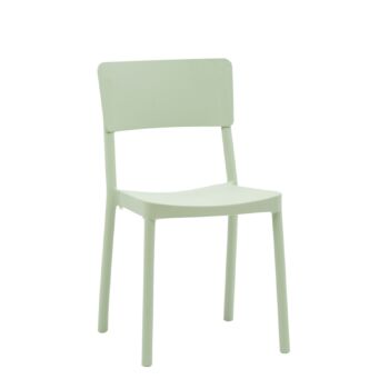 Offerta Sedia moderna di design, finitura Verde salvia