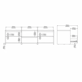 porta tv economico 