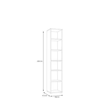 libreria stretta in promozione
