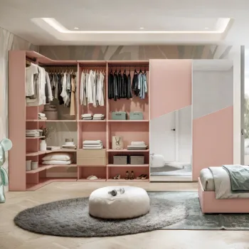cabina a giorno rosa