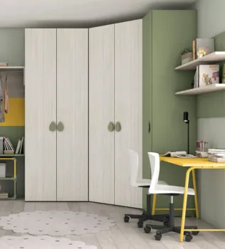 cabina noce e verde