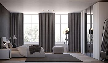 Comodini moderni bicolore, colore laccato opaco Bianco e Nero 