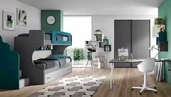 letto a castello passerella inclusa