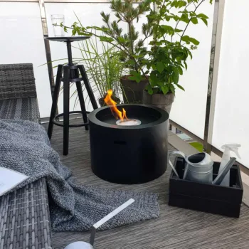 camino bioetanolo nero in promo 