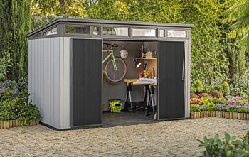 Casetta da esterno Fiorella, design moderno