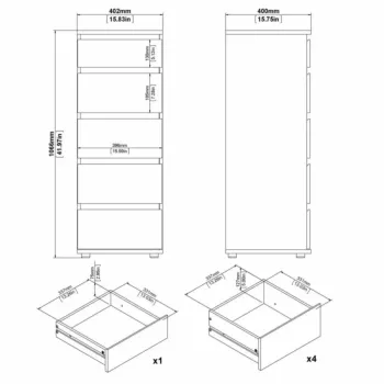 cassettiera economica 