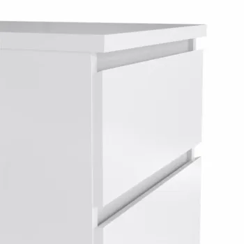 cassettiera bianco lucido 