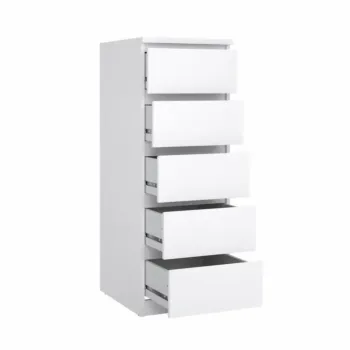 cassettiera bianco lucido 