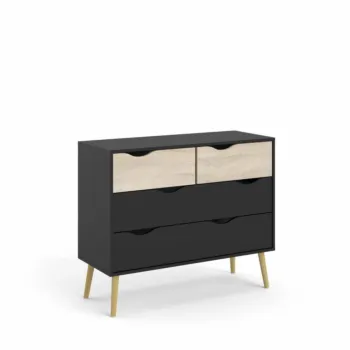 cassettiera nera