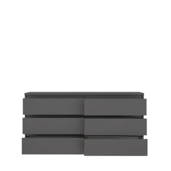 cassettiera grigia moderna scontata