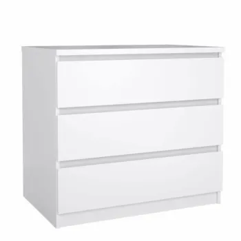 cassettiera bianco lucido
