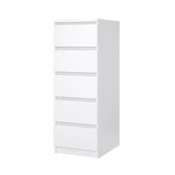 cassettiera bianco lucido 