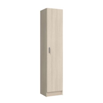 Colonna multiuso 1 anta, finitura Rovere chiaro 