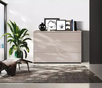 comò moderno rovere gessato